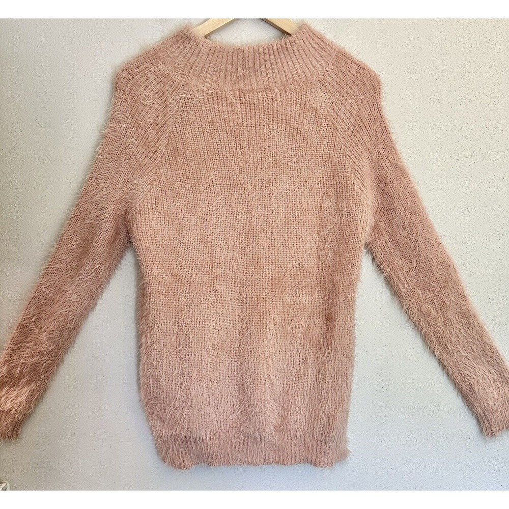 Soft Surroundings‎ Women’s Size Small S Blush Eyelash Pullover Sweater
